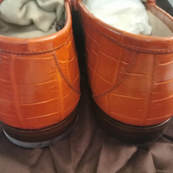 GUCCI leather crocodile loafer brand new - Picture 4 of 5